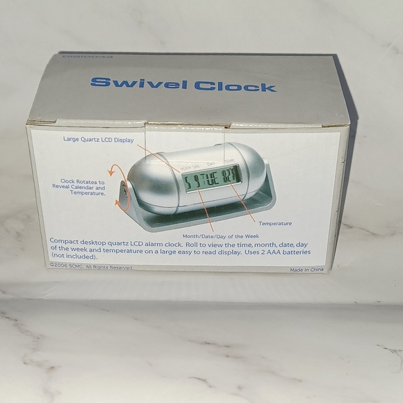 Swivel Clock - Picture 7 of 8